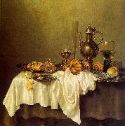 Willem Claesz Heda Breakfast of Crab oil painting artist